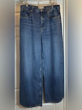 Everlane Blue Denim Baggy Wide Leg Jean Women’s Size 29 Regular Boho Festival